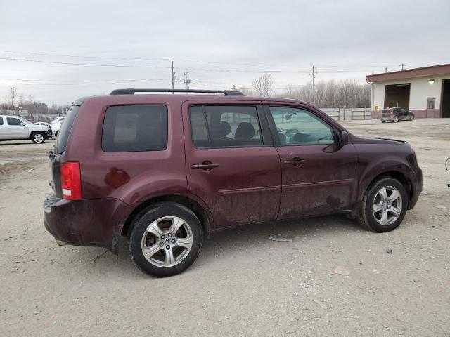 5FNYF4H42CB056950 - 2012 HONDA PILOT EX BURGUNDY photo 3