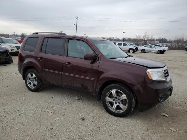 5FNYF4H42CB056950 - 2012 HONDA PILOT EX BURGUNDY photo 4