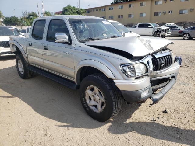 5TEGN92N22Z031251 - 2002 TOYOTA TACOMA DOUBLE CAB PRERUNNER SILVER photo 4