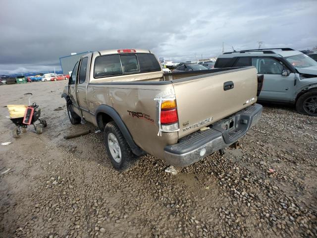 5TBBT44181S202974 - 2001 TOYOTA TUNDRA ACCESS CAB ბეჟი ფოტო 2