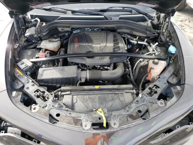 ZASFAKBN6J7B80421 - 2018 ALFA ROMEO STELVIO TI Շագանակագույն լուսանկար 12