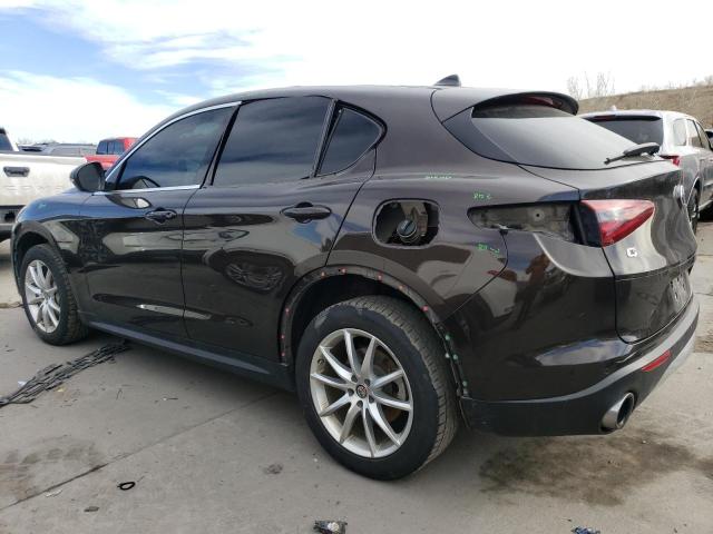 ZASFAKBN6J7B80421 - 2018 ALFA ROMEO STELVIO TI Շագանակագույն լուսանկար 2