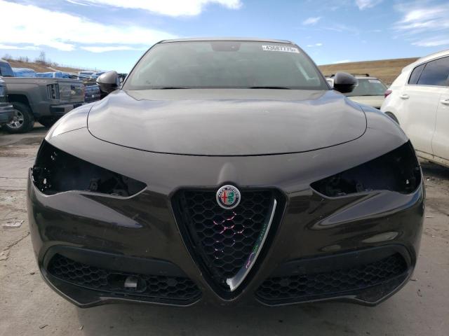 ZASFAKBN6J7B80421 - 2018 ALFA ROMEO STELVIO TI Շագանակագույն լուսանկար 5