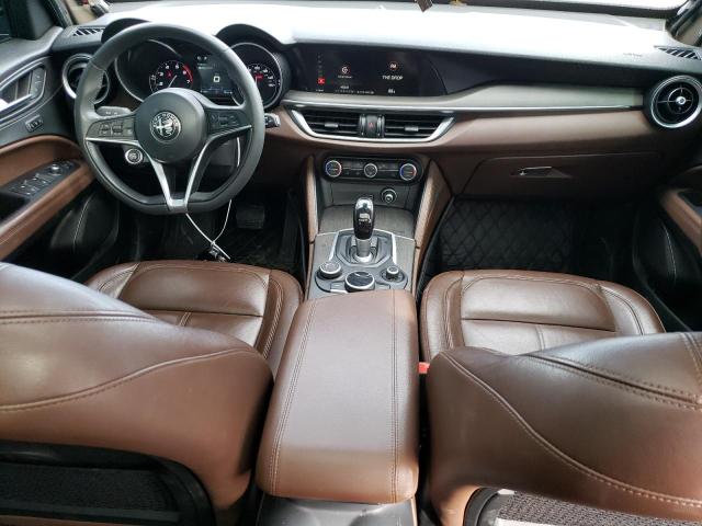 ZASFAKBN6J7B80421 - 2018 ALFA ROMEO STELVIO TI Շագանակագույն լուսանկար 8