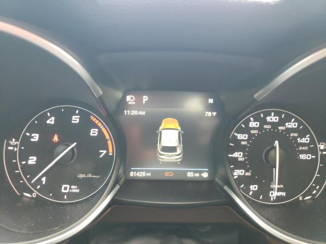 ZASFAKBN6J7B80421 - 2018 ALFA ROMEO STELVIO TI Շագանակագույն լուսանկար 9