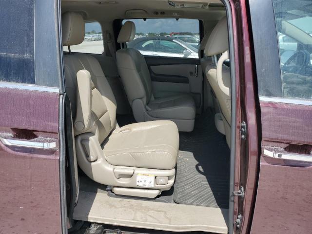 5FNRL5H65FB036961 - 2015 HONDA ODYSSEY EXL BURGUNDY photo 11