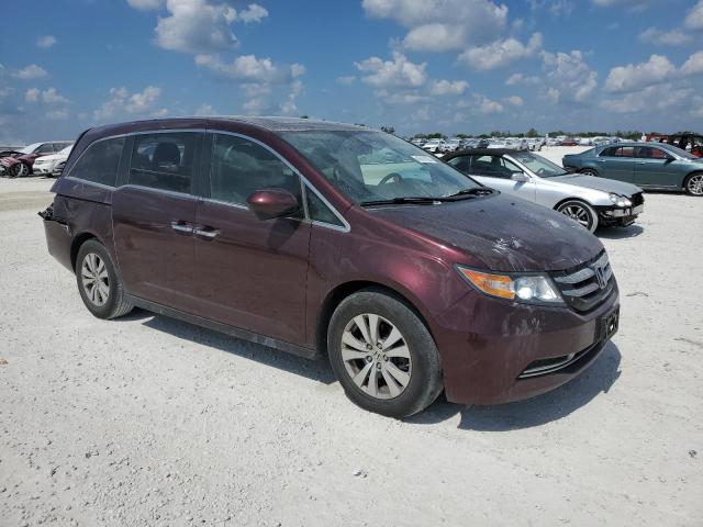 5FNRL5H65FB036961 - 2015 HONDA ODYSSEY EXL BURGUNDY photo 4