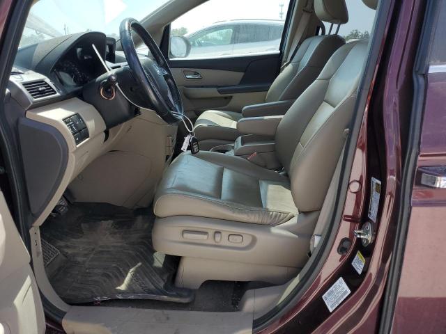5FNRL5H65FB036961 - 2015 HONDA ODYSSEY EXL BURGUNDY photo 7