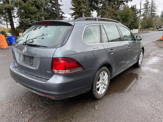 3VWPL7AJ4BM684764 - 2011 VOLKSWAGEN JETTA TDI GRAY photo 4