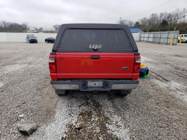 1FTZR45EX5PA00918 - 2005 FORD RANGER SUPER CAB RED photo 6