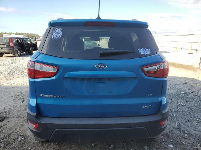 MAJ6P1ULXJC219103 - 2018 FORD ECOSPORT SE Blau Foto 6