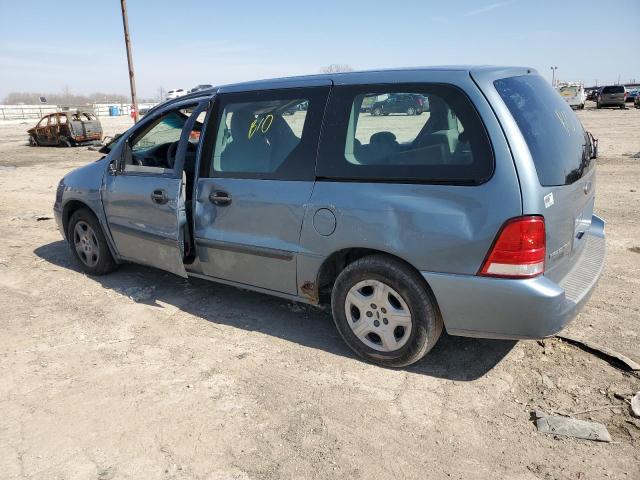 2FMZA50634BA62997 - 2004 FORD FREESTAR S BLUE photo 2