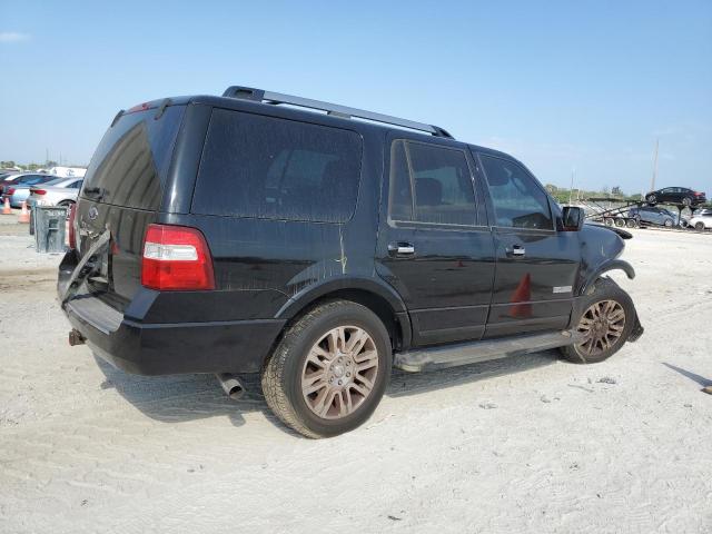 1FMFU19518LA12764 - 2008 FORD EXPEDITION LIMITED BLACK photo 3