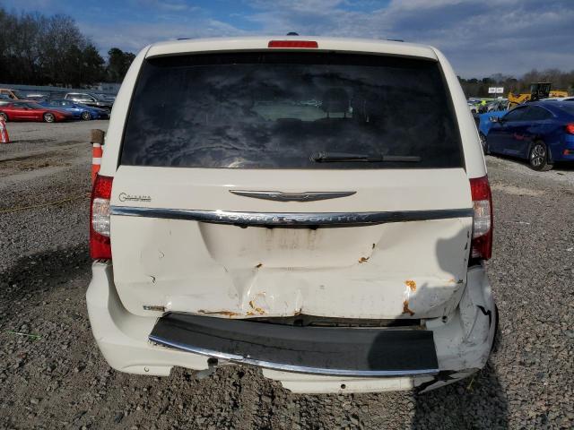 2A4RR8DG3BR712217 - 2011 CHRYSLER TOWN & COU TOURING L WHITE photo 6