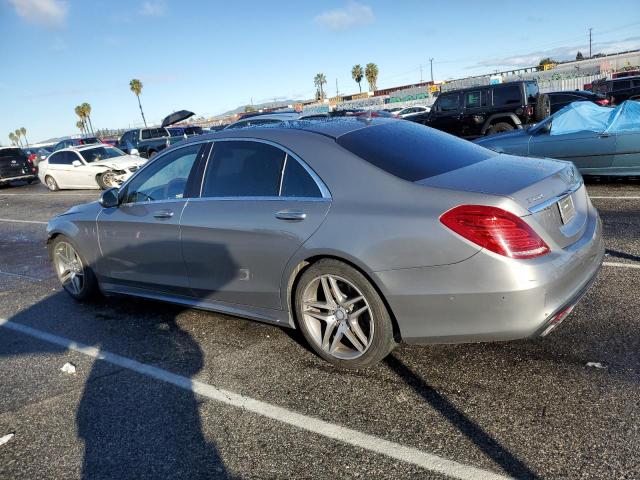 WDDUG8CB7EA040978 - 2014 MERCEDES-BENZ S 550 GRAY photo 2