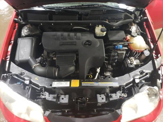 1G8AN18F67Z132071 - 2007 SATURN ION LEVEL 2 RED photo 11