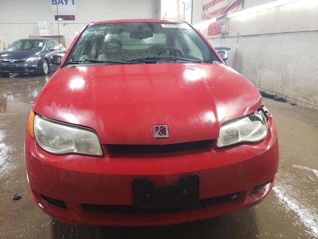 1G8AN18F67Z132071 - 2007 SATURN ION LEVEL 2 RED photo 5