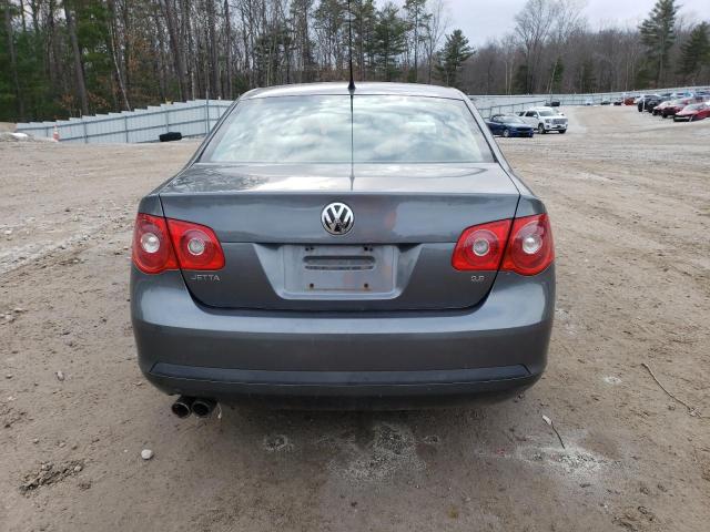 3VWEG71K37M140753 - 2007 VOLKSWAGEN JETTA WOLFSBURG GRAY photo 6