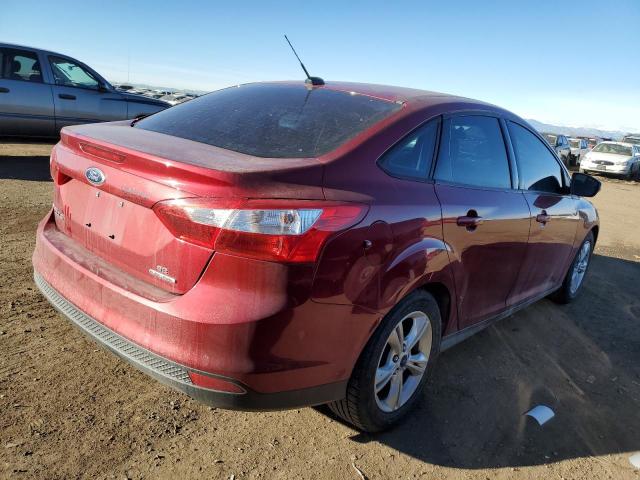 1FADP3F2XEL299824 - 2014 FORD FOCUS SE RED photo 3