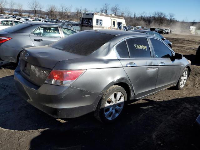 1HGCP36828A028381 - 2008 HONDA ACCORD EXL GRAY photo 3