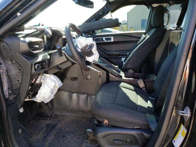 1FM5K8AB5LGA96715 - 2020 FORD EXPLORER POLICE INTERCEPTOR TWO TONE photo 7