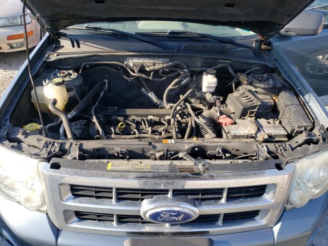 1FMCU0C75AKC67436 - 2010 FORD ESCAPE XLS GRAY photo 12