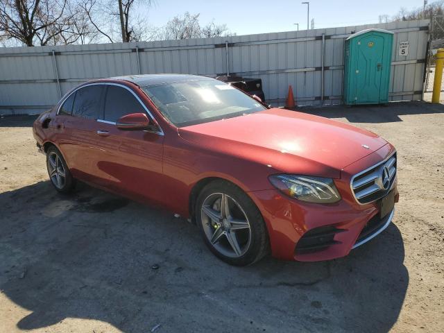 WDDZF4KB1HA067326 - 2017 MERCEDES-BENZ E 300 4MATIC RED photo 4