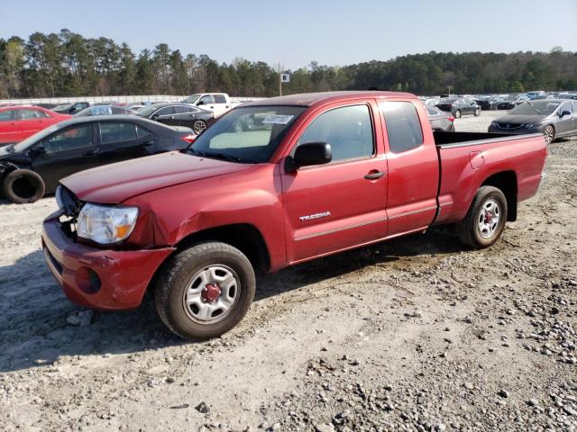 5TETX22N37Z377249 - 2007 TOYOTA TACOMA ACCESS CAB მუქწითელი ფოტო 1