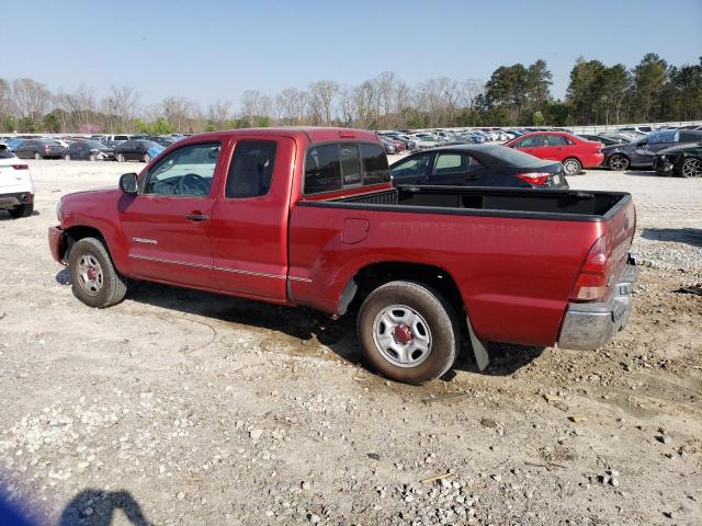 5TETX22N37Z377249 - 2007 TOYOTA TACOMA ACCESS CAB მუქწითელი ფოტო 2