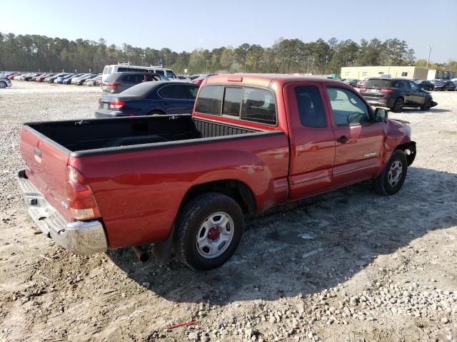 5TETX22N37Z377249 - 2007 TOYOTA TACOMA ACCESS CAB მუქწითელი ფოტო 3