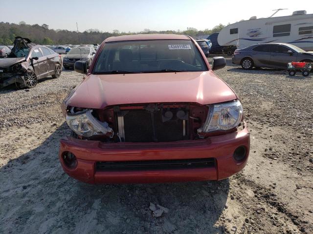 5TETX22N37Z377249 - 2007 TOYOTA TACOMA ACCESS CAB მუქწითელი ფოტო 5