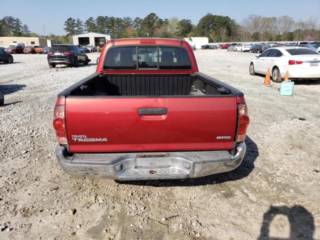 5TETX22N37Z377249 - 2007 TOYOTA TACOMA ACCESS CAB მუქწითელი ფოტო 6