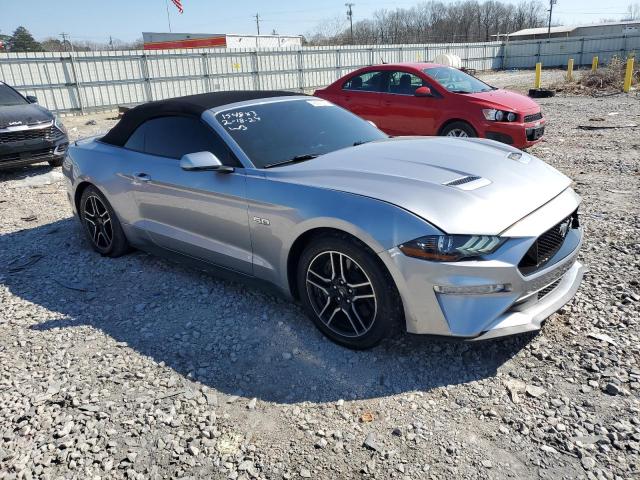 1FATP8FF7L5136934 - 2020 FORD MUSTANG GT SILVER photo 4