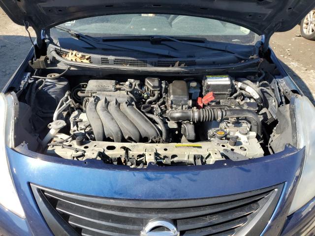 3N1CN7AP8EL863175 - 2014 NISSAN VERSA S BLUE photo 11