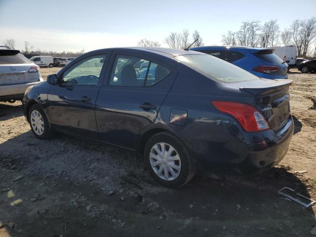 3N1CN7AP8EL863175 - 2014 NISSAN VERSA S BLUE photo 2