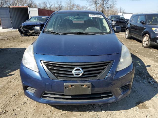 3N1CN7AP8EL863175 - 2014 NISSAN VERSA S BLUE photo 5