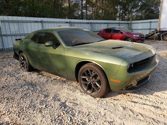 2C3CDZAG0MH573620 - 2021 DODGE CHALLENGER SXT GREEN photo 4