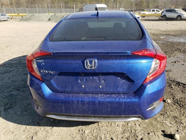 2HGFC1F33LH680907 - 2020 HONDA CIVIC EX BLUE photo 6