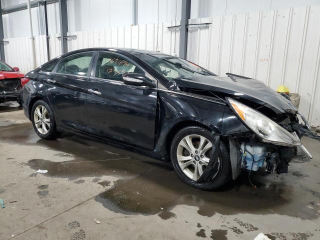 5NPEC4AC0BH302973 - 2011 HYUNDAI SONATA SE BLACK photo 4