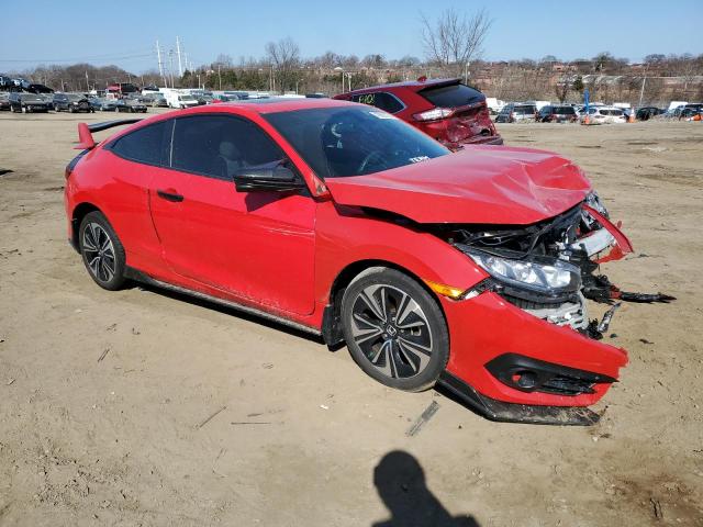 2HGFC3B30HH356077 - 2017 HONDA CIVIC EX RED photo 4