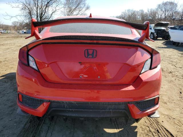 2HGFC3B30HH356077 - 2017 HONDA CIVIC EX RED photo 6