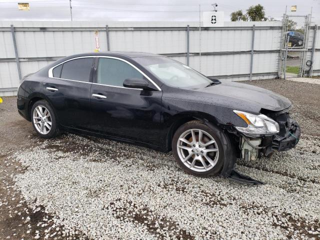 1N4AA5AP0BC836568 - 2011 NISSAN MAXIMA S BLACK photo 4