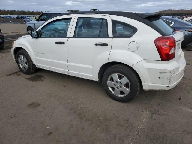 1B3HB28B47D152303 - 2007 DODGE CALIBER WHITE photo 2