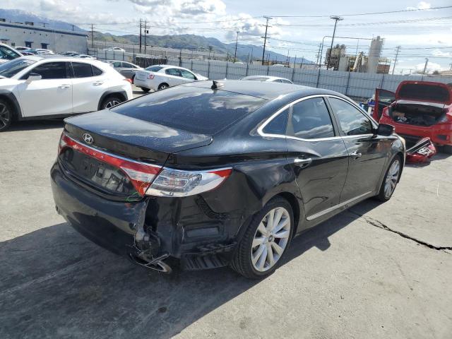 KMHFH4JG4CA177330 - 2012 HYUNDAI AZERA GLS BLACK photo 3