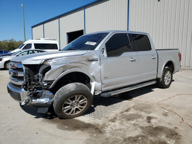 1FTEW1CPXGFB65046 - 2016 FORD F150 SUPERCREW SILVER photo 1
