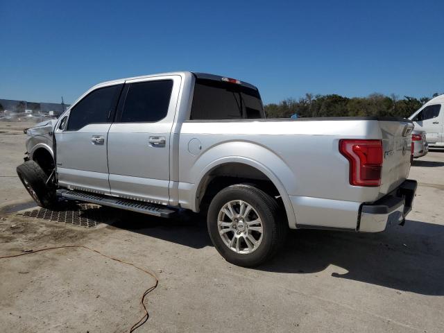 1FTEW1CPXGFB65046 - 2016 FORD F150 SUPERCREW SILVER photo 2