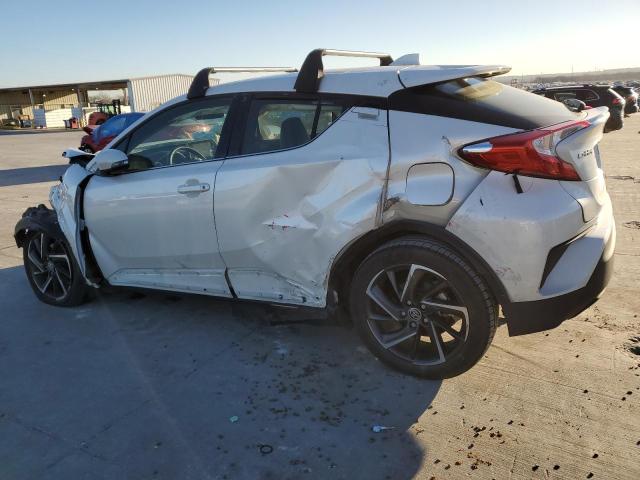 JTNKHMBX4M1114825 - 2021 TOYOTA C-HR XLE WHITE photo 2