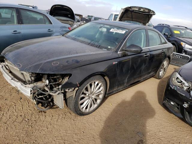 WAUHGAFC9DN037818 - 2013 AUDI A6 PRESTIGE შავი ფოტო 1