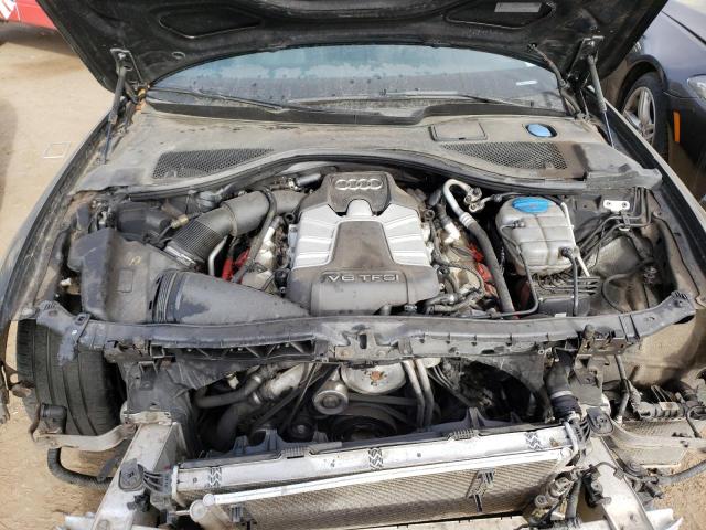 WAUHGAFC9DN037818 - 2013 AUDI A6 PRESTIGE შავი ფოტო 11
