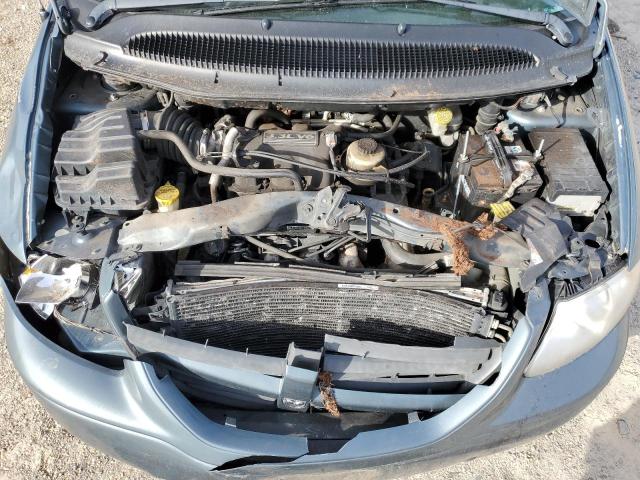 1D4GP24R16B634612 - 2006 DODGE GRAND CARA SE GREEN photo 12